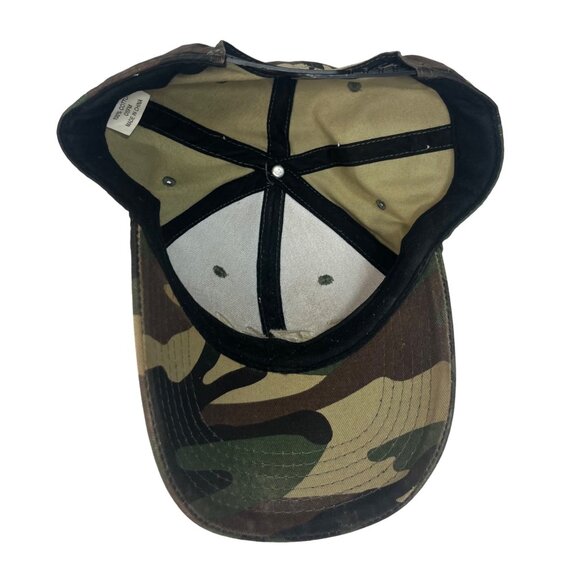 True Value Camo Baseball Cap Hat Unsex OS Green Brown Adjustable - Picture 8 of 9